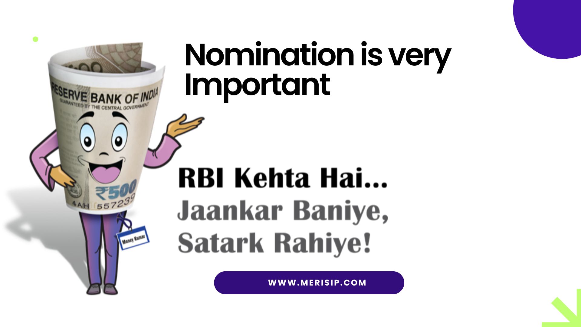 Nomation is Very Important