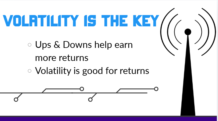 Volatility is the key